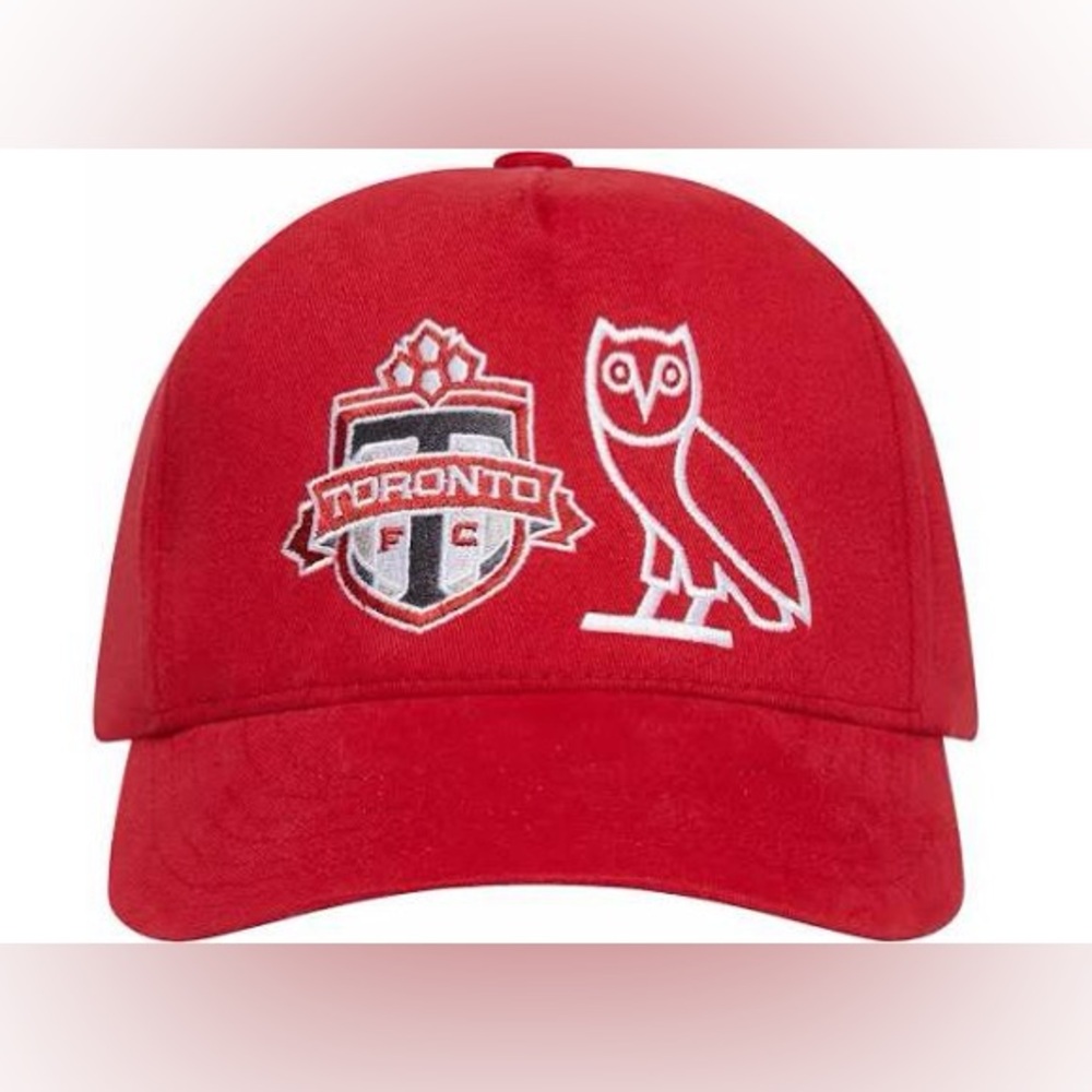 OVO x Toronto FC Logo Hat Red